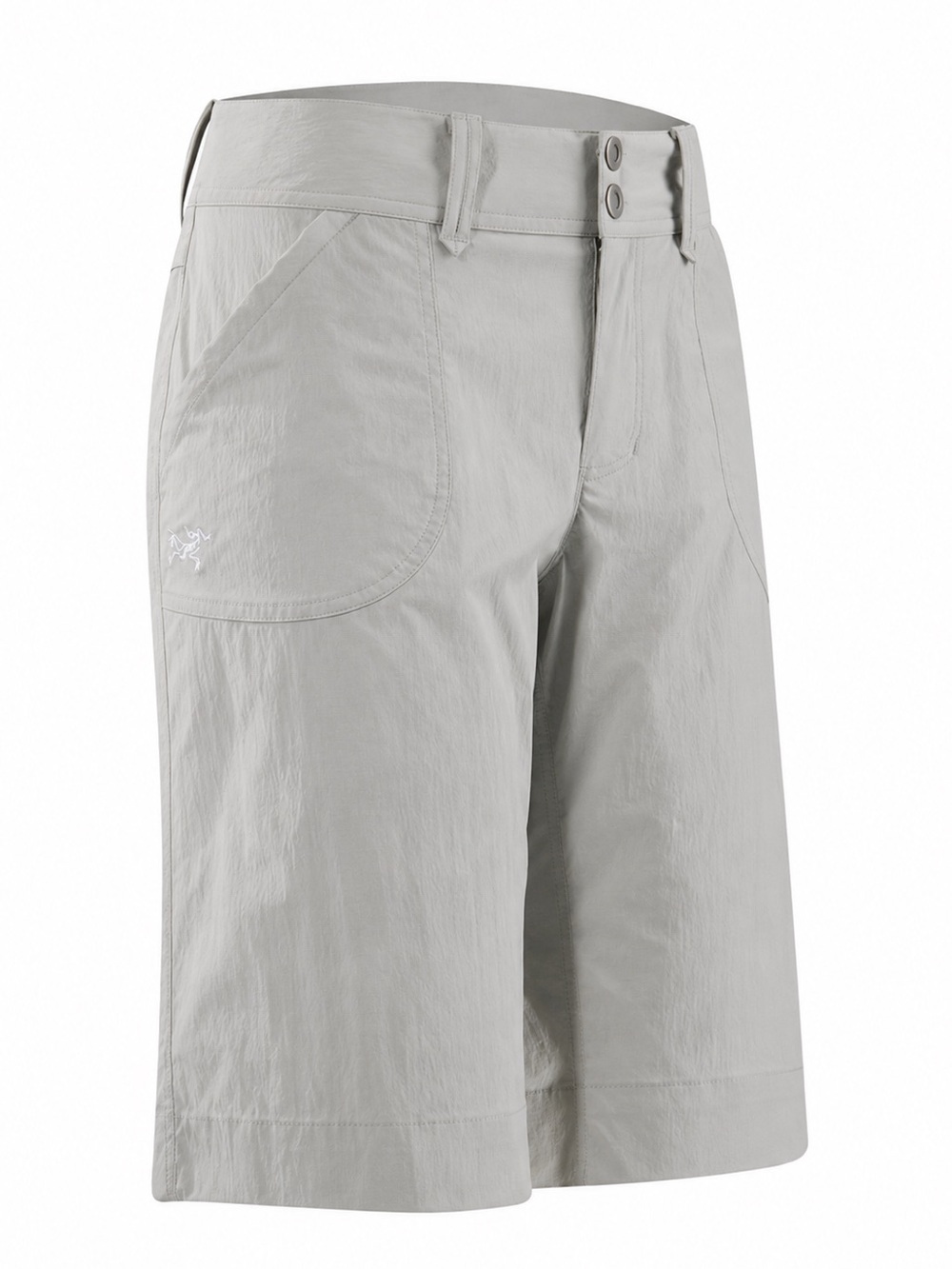 ARC’TERYX parapet long hiking shorts bermuda outdoors gorpcore gray size 10